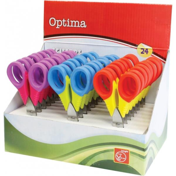 Σχολικό ψαλίδι Optima 13cm